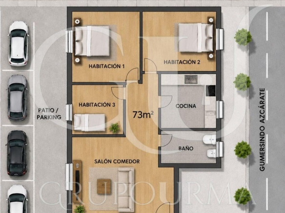 Vivienda con gran potencial de personalización