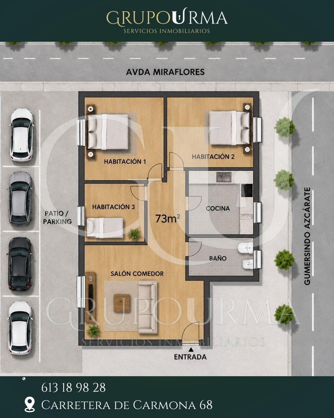 Vivienda con gran potencial de personalización
