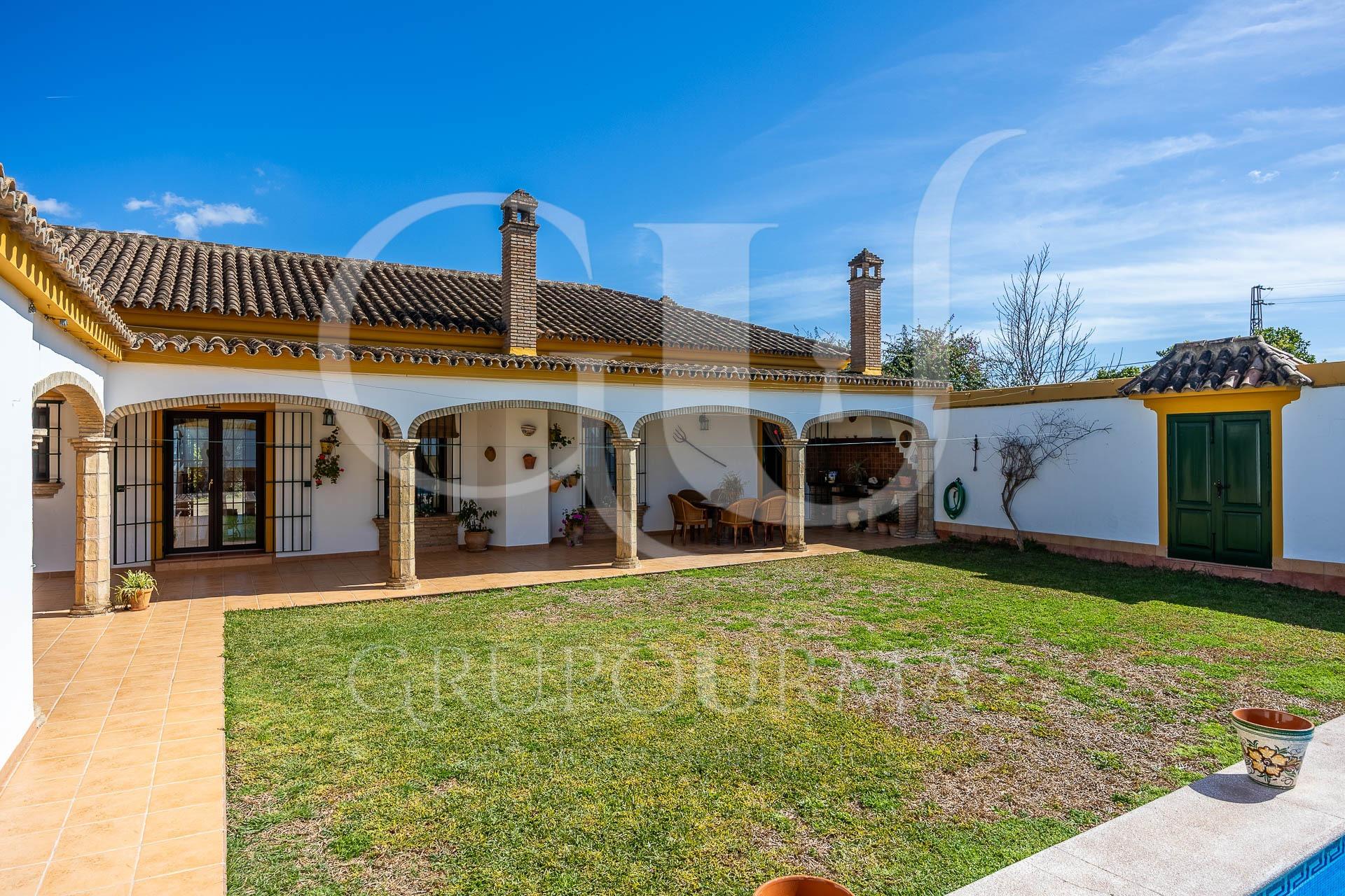 ¡MARAVILLOSA FINCA RUSTICA EN SEVILLA CAPITAL!