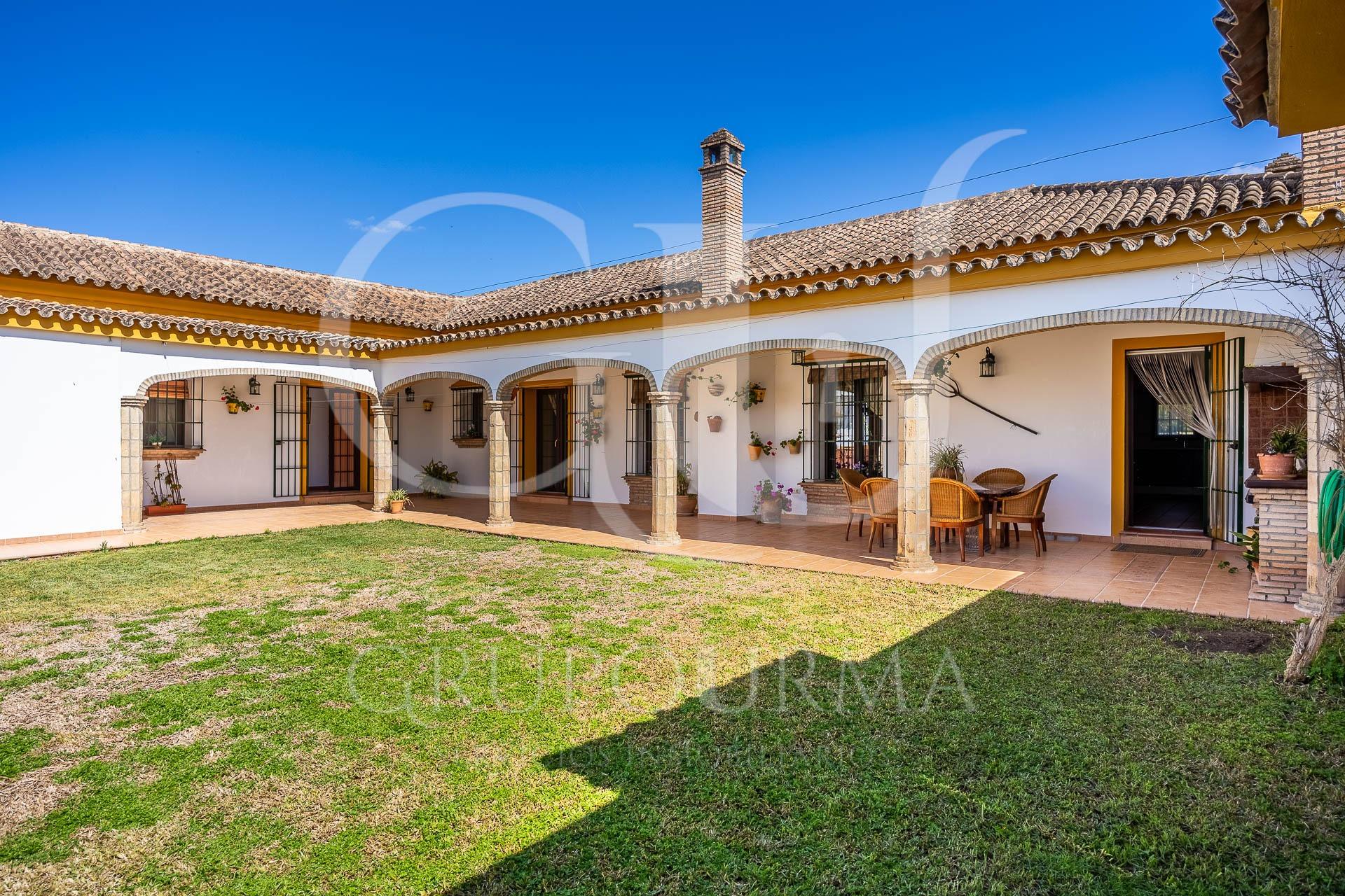 ¡MARAVILLOSA FINCA RUSTICA EN SEVILLA CAPITAL!