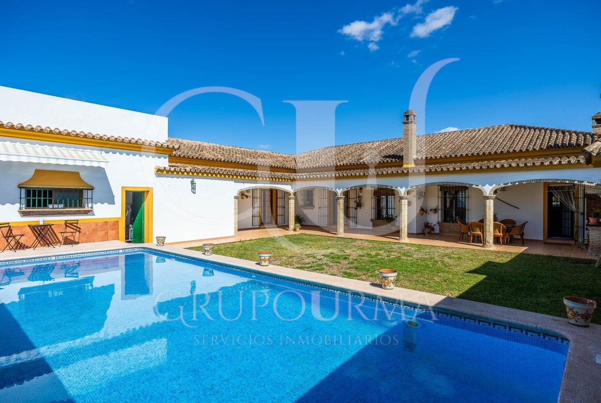 ¡MARAVILLOSA FINCA RUSTICA EN SEVILLA CAPITAL!